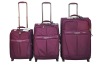 Polyester travelling luggage