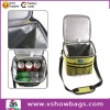 Polyester wine bottle cooler bags