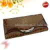 Popular Brown Lady Women Long Clutch Wallet Purse