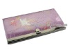 Popular Flower Lady Long Clutch Wallet Purse