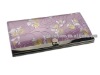 Popular Flower Lady Long Clutch Wallet Purse