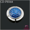 Popular Table Handbag Hanger with Blue Stone CD-PH164