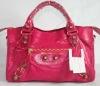 Popular brand handbags genuine italian leather tote bag 2012