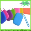 Popular candy color silicone card purse