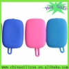 Popular candy color silicone card purse