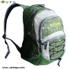 Popular day backpack hiking backpack green