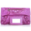 Popular designer ladies romantic handbags purple