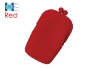 Popurla Red Silicone Pouch for Mobile Phone