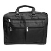 Portable Genuine Leather Briefcase with multifunction
