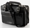 Portable Leather Brief case with belt
