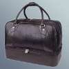 Portable Leather men Briefcase with multifunction