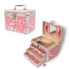 Portable aluminum cosmetic case, make up case, beauty case