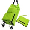 Portable folding trolley bag travel bag shopping bag storage bag