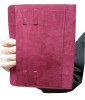 Portable hand holder style PU leather cover with adjustable stand for iPad 2 Retro Style