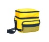 Portable insulated cooler bag