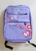 Portable neoprene computer bag/notebook backpack