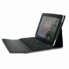 Portable wireless leather case bluetooth keyboard for ipad2