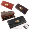 Postman's lock continental wallet ladies leather envelope wallet PL-0030