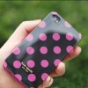 Pouplar small dot cases for iphone 4