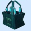 Pratical non woven wine bottle bag