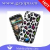 Premium Rubberize Textured Color Leopard Pattern Skin phone Case Cover For Samsung I500