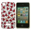 Pretty Rose Flower Hard Case Cover Plastic Skin Protector For iPhone 4