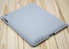 Pretty&Wholesale Grey Leather Case Cover With Stand for Ipad2