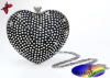 Pretty designed  heart shaped evening bag