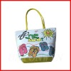 Pretty flower printed Canvas Beach Bags