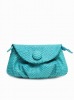 Pretty pouch, evening bag make in light blue PU