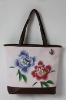 Printed canvas fabric bag