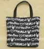 Printed cotton canvas shopping bags