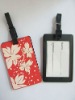 Printed plastic luggage tag