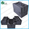 Profesional black makeup cases,makeup train cases