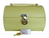 Professional Cosmetics Case, Leather Cover, GreenYellow(OBOX-2688A-2)