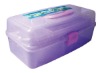 Professional plastic hairdressing&cosmetic tool case E025