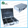 Professional silver aluminum make up case,cosmetic case