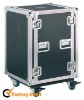 Professional wheeled aluminum flight case