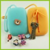 Promotion Silicone Key Case with PVC Charm (DHJ-020)