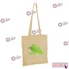 Promotion cotton shopping bag with long handle