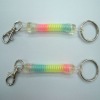 Promotion~plastic spring keychain