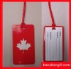 Promotion transparent luggage tag