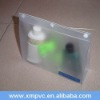 Promotional Clear PVC Cosmetics Pouch in Buttons