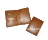 Promotional Cow leather passport holder