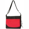 Promotional Fashion Black & Red Nylon Conference Bag