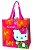 Promotional Hello Kitty non woven bag with lamination