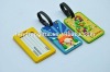 Promotional PVC luggage tag with name card holder