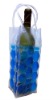 Promotional PVC wine bag 4 sides with liquid