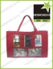 Promotional Photo Clear PVC shopping bag