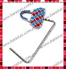 Promotional Purse Shaped Unfoldable Bag Hanger/Purse Hook